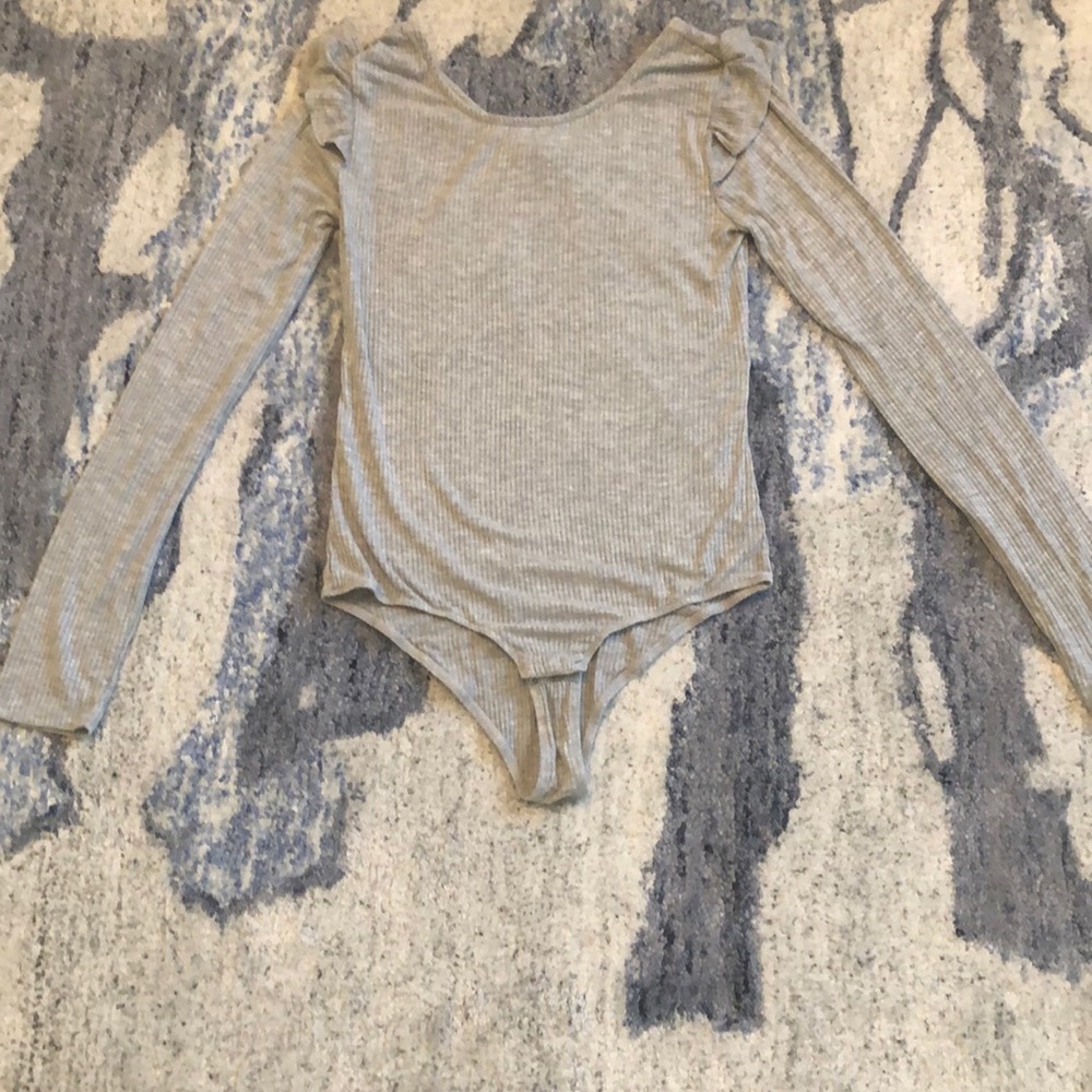 Girls long sleeve bodysuit